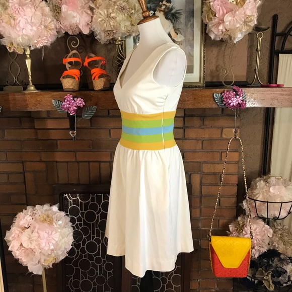 DIANE VON FURSTENBERG "ROSSA" FIT & FLARE DRESS - Picture 6 of 15